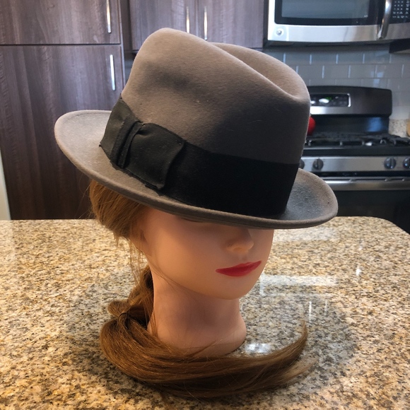 Vintage Hat, Vintage Fedora main image 8